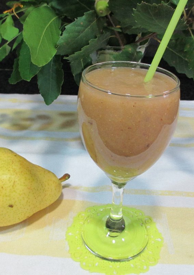 Una foto de Batido de peras