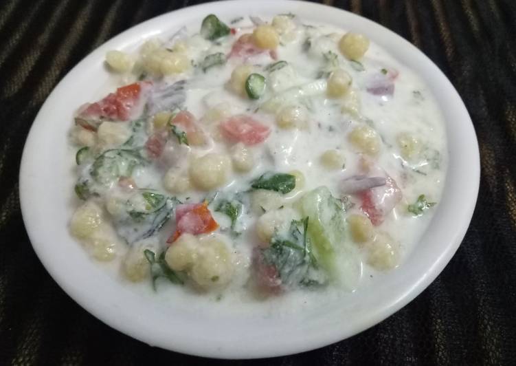 Step-by-Step Guide to Make Any-night-of-the-week Dahi boondi salad