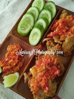 Foto resep Jamur krispi geprek pedas