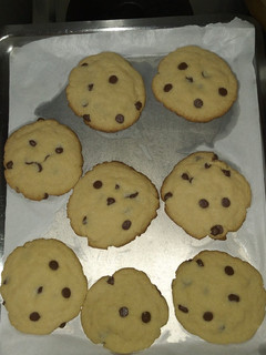 Una foto de Galletitas crocantes con chips de chocolate