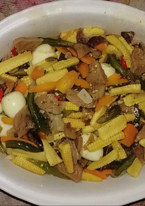 Foto resep Tumis Jagung Muda