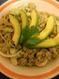 Aguachile fácil, (de soya)