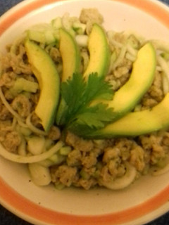 Una foto de Aguachile fácil, (de soya)