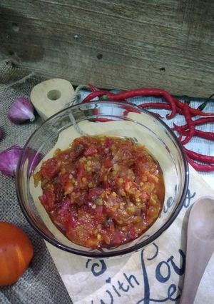 Foto resep Sambal ala Bu Rudy