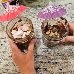 A picture of S'mores Pudding.