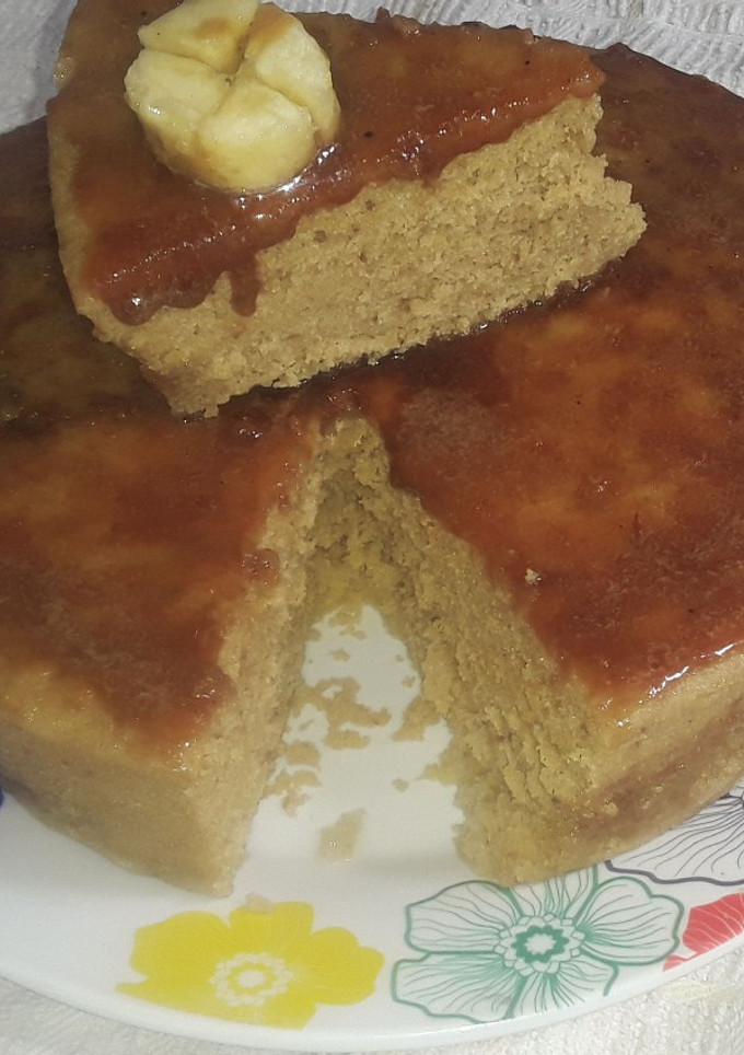 Una foto de Torta de dulce de leche en microondas