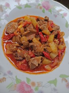 Foto resep Sambal Goreng Hati Kentang Masak Habang