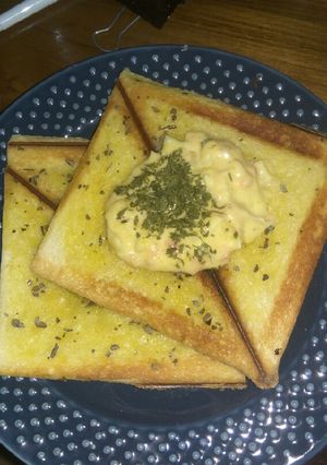 Foto resep Garic bread Panggang with tartar souce