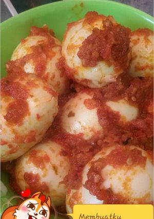 Foto resep Telor balado