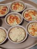 Muffin de ricota e azeitona