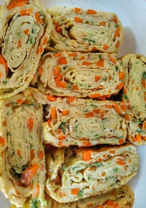 Foto resep Telur dadar gulung ala jepang | TAMAGOYAKI | MPasi