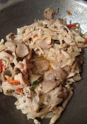 Foto resep Oseng jamur baso