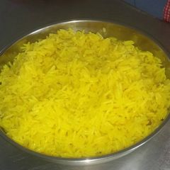 A picture of Tumeric rice.