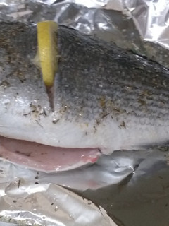 Una foto de Dorada al vapor fácil
