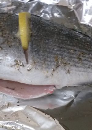 Una foto de Dorada al vapor fácil