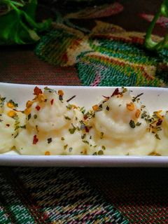 Una foto de Puré básico de papas con crema de leche!