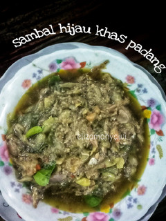 Foto resep Sambal hijau padang