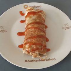 A picture of Omurice( omellet with rice.