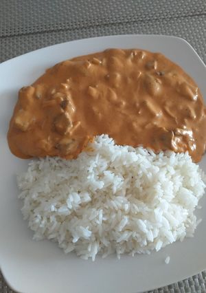 Una foto de Lomo Strogonoff