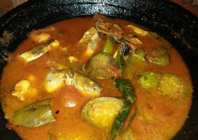 Gulai kuning ikan patin