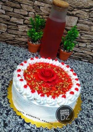 صورة لوصفة كيكة بمناسبة عيد ميلاد حبيبتي "ام ندى" 🎂❤