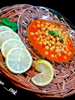 عکسی از دستور سوپ نخود یونانی
