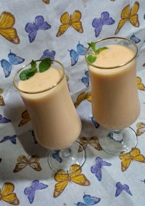 A picture of Banana milkshake.