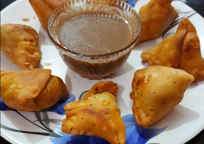 Punjabi Samosa, पंजाबी समोसा