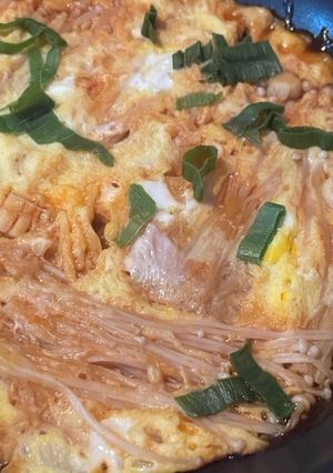 Foto resep Enoki telor tanpa ribet tapi enak