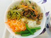 A picture of cơm chiên xá bấu