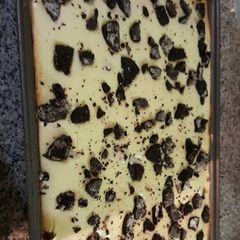 Oreo layered cheesecake brownie A picture of Oreo layered cheesecake brownie.