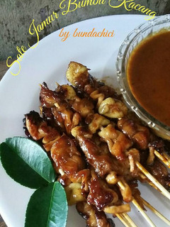 Foto resep Sate Jamur Bumbu Kacang