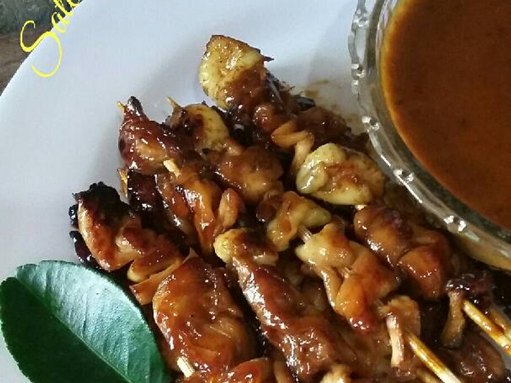  Resep bikin Sate Jamur Bumbu Kacang dijamin sesuai selera