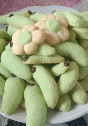 Foto resep Kue kering ulat cuma 3 bahan