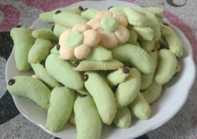 Kue kering ulat cuma 3 bahan