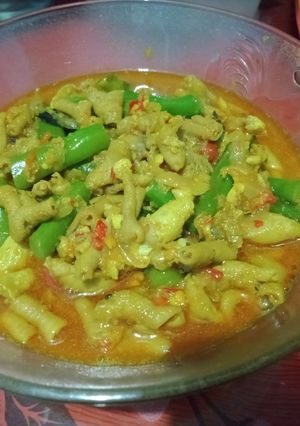 Foto resep Usus buncis masak pedas