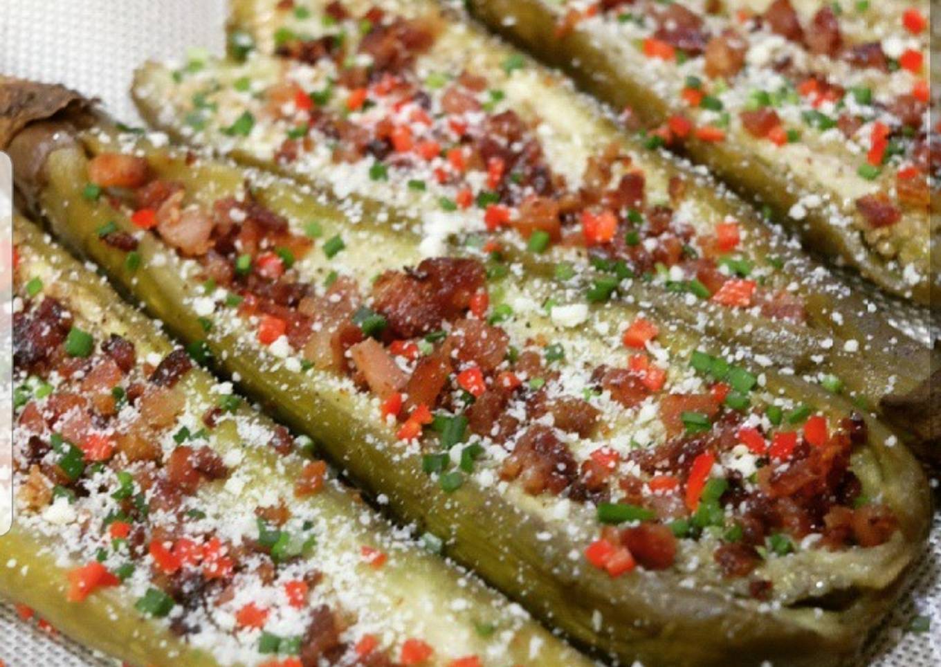 Terong Panggang Keju Parmesan
