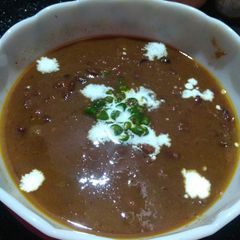 A picture of Rajma Curry.