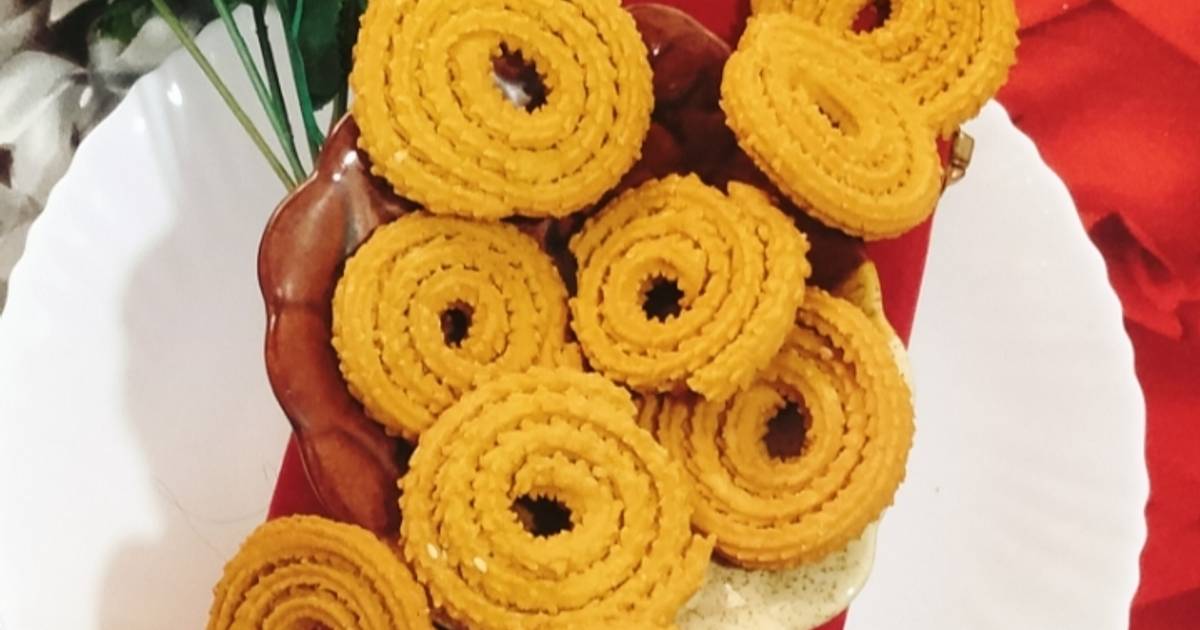 Chakri/ chakli rice flour/ murukku 😋😋 Recipe by Jyoti Prakash Assudani