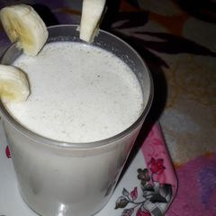 A picture of Banana milkshake.