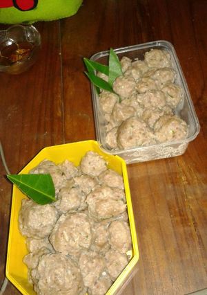 Foto resep Bakso dadakan :D