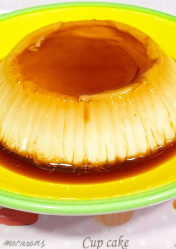 Una foto de Flan de coco y vainilla