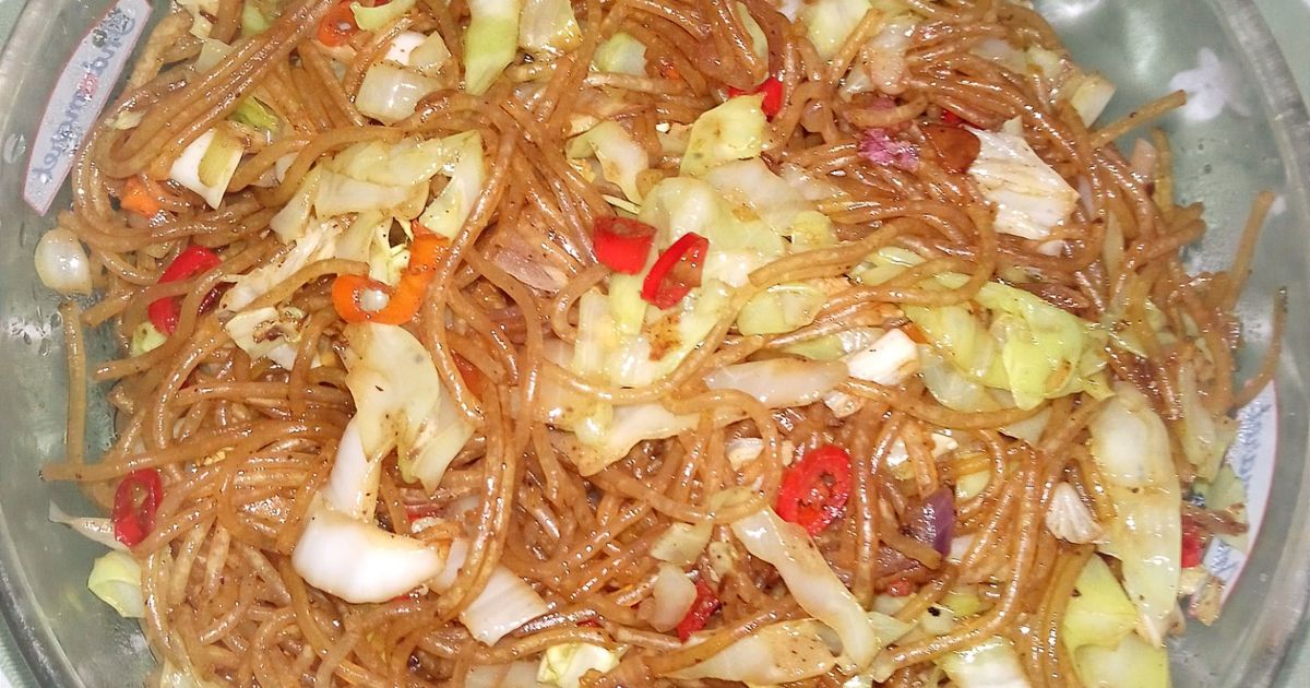 Tumis Bihun Kol Kecap