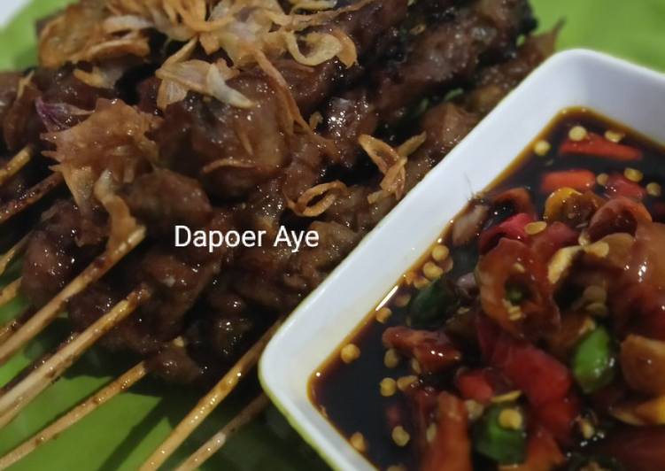 Resep Sate Kambing Sambal Kecap Yang Gurih