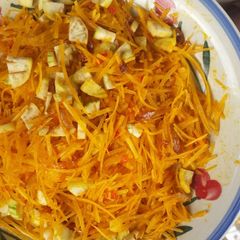African salad(Abacha) A picture of African salad(Abacha).