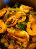 กุ้งอบ เส้นบุก
