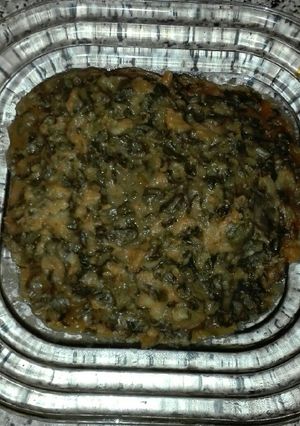 A picture of Tasty spinach.