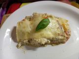Lasagna de zapallitos y berenjenas