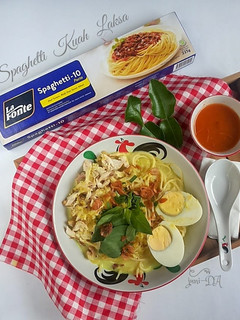 Foto resep 26.3~ Spaghetti kuah Laksa