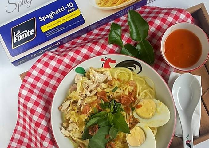 Resep 26.3~ Spaghetti kuah Laksa Anti Gagal